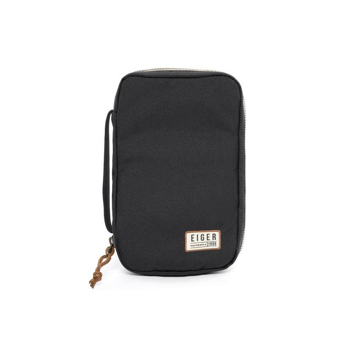 Tas Tangan Eiger Original 1 L Black Bahan Polyester Classhall Stationery