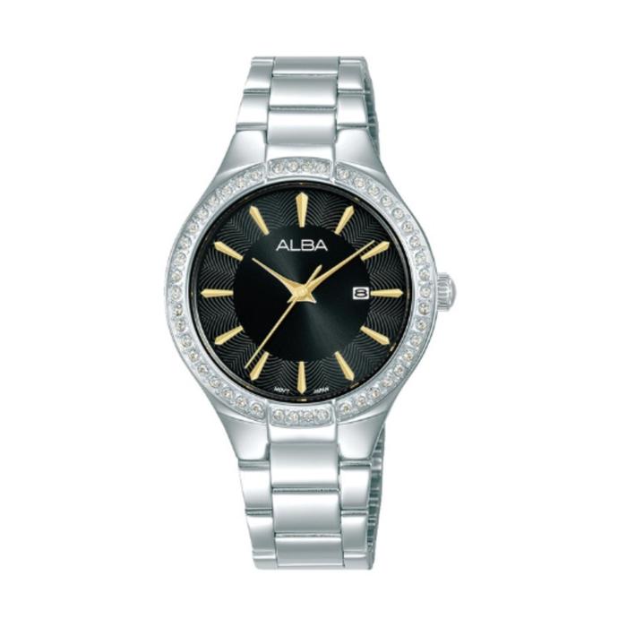Jam Tangan Alba Wanita AH7DU3 AH7DU3X1 Original Bergaransi Resmi 1 Tahun