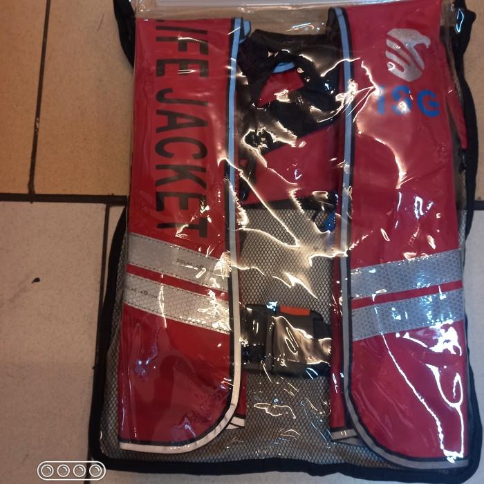 PLAMPUNG LIFE JACKET GAS CO2 OTOMATIS "ISG" / LIFE JACKET ORIGINAL
