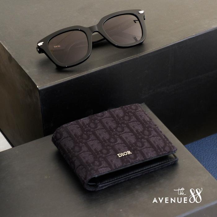 Dior	Bifold Wallet  Dior Oblique Jacquard Black