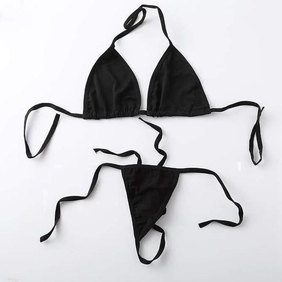 Sexy Bra G String Set Bikini Lingerie tali thong bra B026 Terlaris