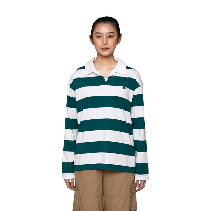 Kaos Polo Wanita Eiger Original Panjang Green Bahan Katun Bree