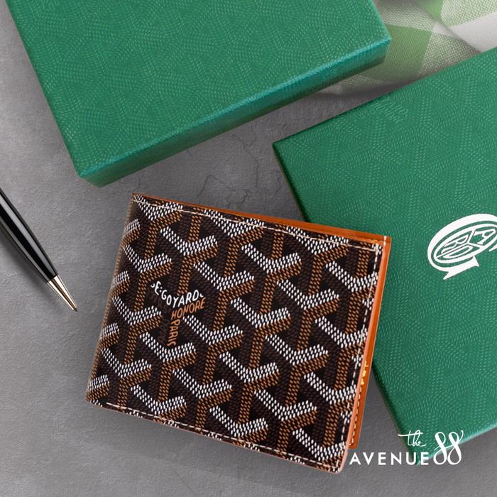 Goyard Victoire Wallet Black/Tan