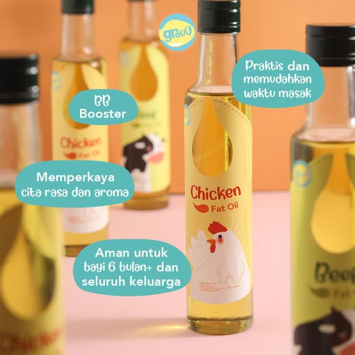 GROUU Fat Oil / Minyak Lemak - MPASI BB Booster 145ML