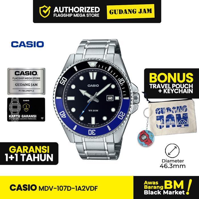 Casio General MDV-107D-1A2VDF MDV-107D MDV-107 MDV107D MDV107