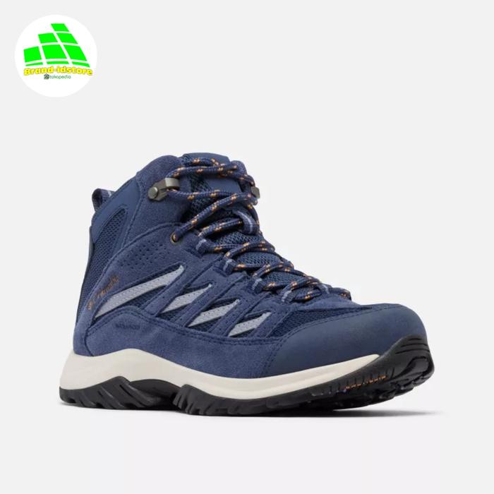Columbia Sepatu Hiking Wanita Crestwood Mid Waterproof Original Boots