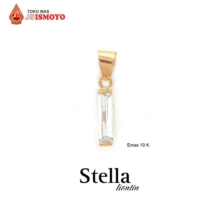 TERMURAH!! Liontin Emas New Square Stone Stella J5 Ismoyo