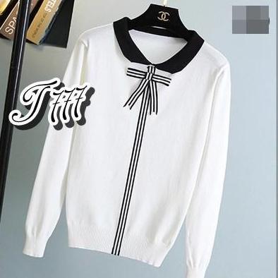 Vv.Collection Sweater Royal Bahan Babyterry Fit To Xxl / Blouse Korea / Sabrina Bagus / Sabrina Kore