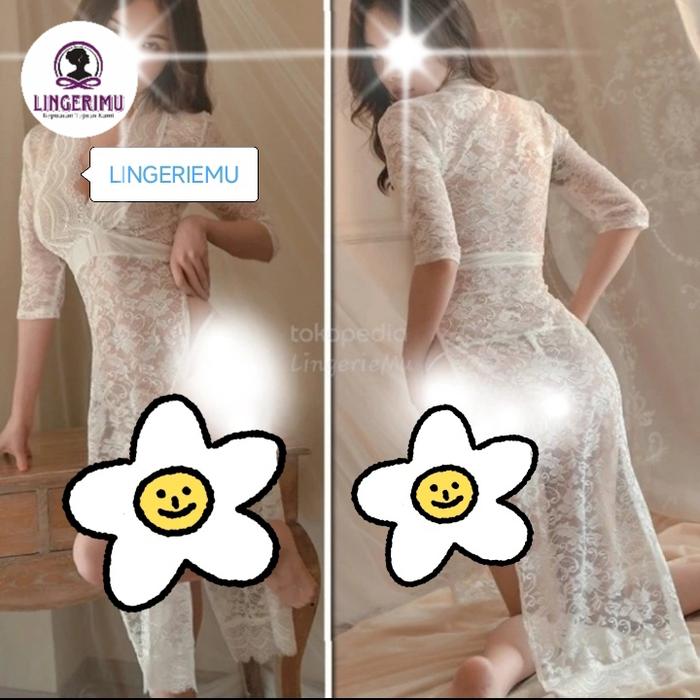 Size Kecil lingerie sexy belah tinggi model dada V terbuka