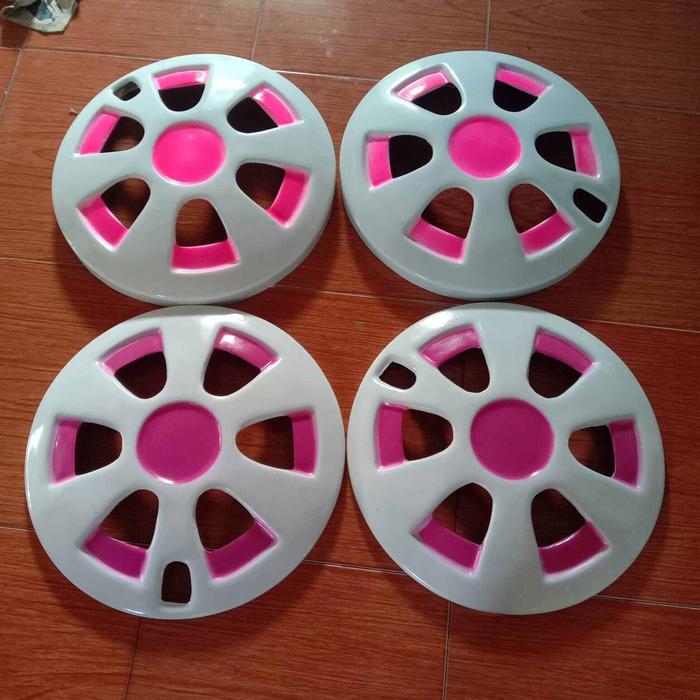 Weldop Ring 15 R15 Truk Engkel Model RBK New Bahan Fiber, Wheeldop Wildop Weldof Wildof Dop Variasi 