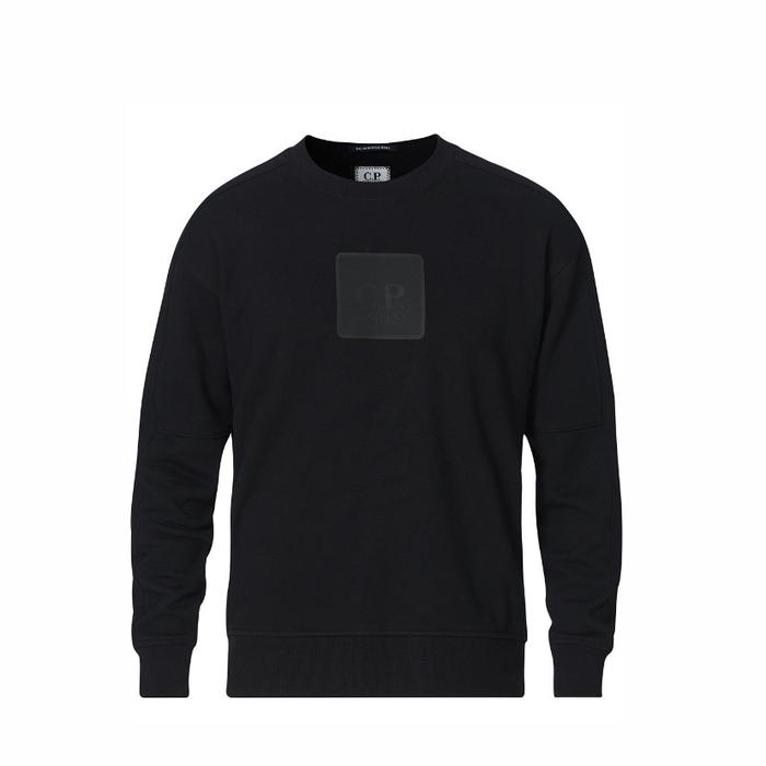 SWETSHIRT PRIA -  CREWNECK CP COMPANY METROPOLIS BLACK ORIGINAL AUTHENTIC