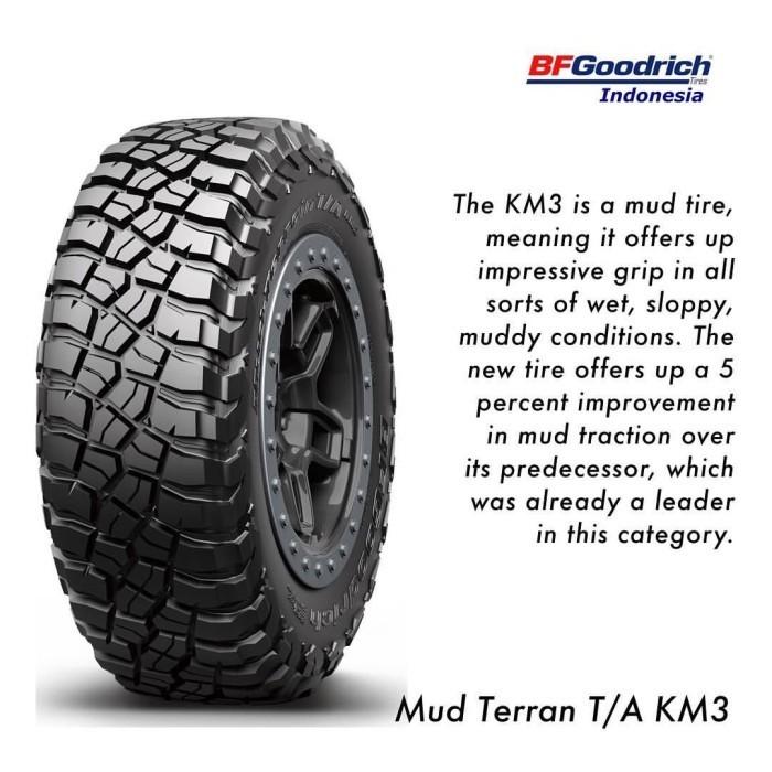 Ban BFG BFGOODRICH Mud Terrain MT KM3 35 x 12.5 R17 Ring 17 Wrangler Rubicon JK JL JT