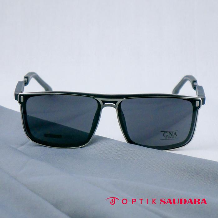 Optik Saudara - Frame Gna - Kacamata Pria Model Clip On Elegant Fashionable  F GNA M5546 C2 54 CLIP 