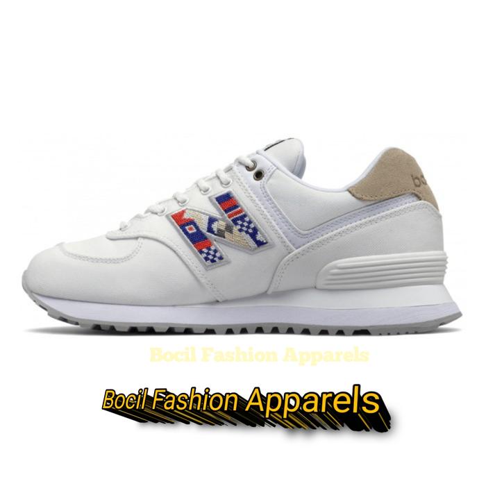 Sepatu NB New Balance 574V2 White Inctense Multicollor Women [ 100% BNIB ] Brand New Include Box