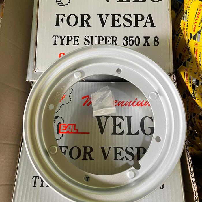 VELG VESPA RING 8 SUPER PS BAJAJ/VELG R8 VESPA
