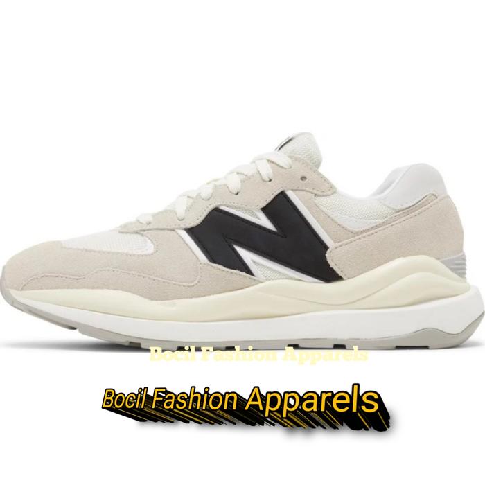 Sepatu NB New Balance 5740 White Cream Beige Black Sea Salt [ 100% BNIB ] Brand New Include Box