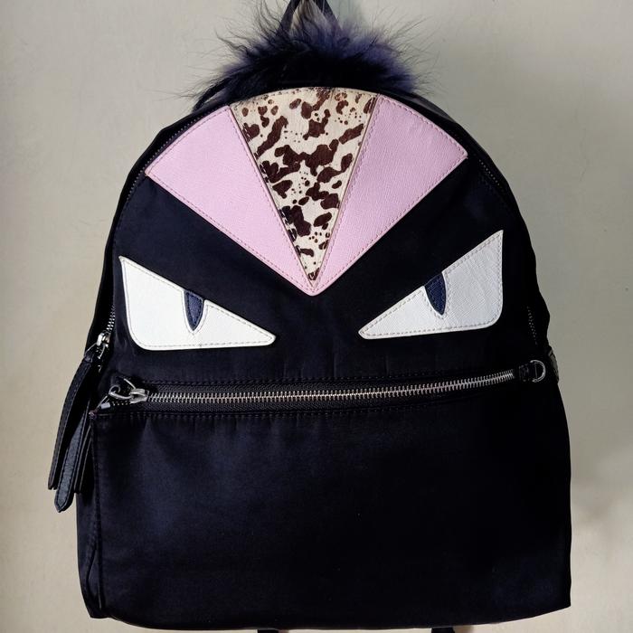 Backpack Ransel FENDI Monster Authentik Preloved
