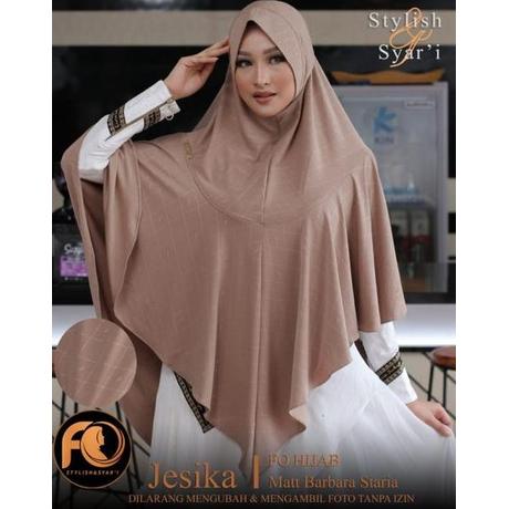 Termurah !!! Khimar Jesika by Farida FO hijab