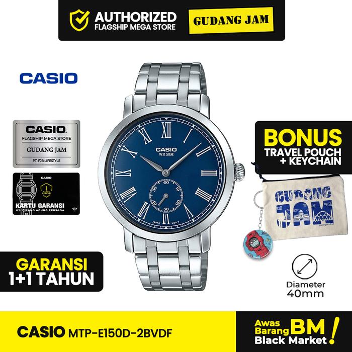 Casio General MTP-E150D-2BVDF MTP-E150D-2B MTP-E150D MTPE150 MTP E150