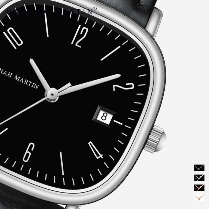 Hannah Martin 1651 Jam Tangan Wanita 100% Original Korean Model Terbaru Keren Quartz Cewek Kulit Ant