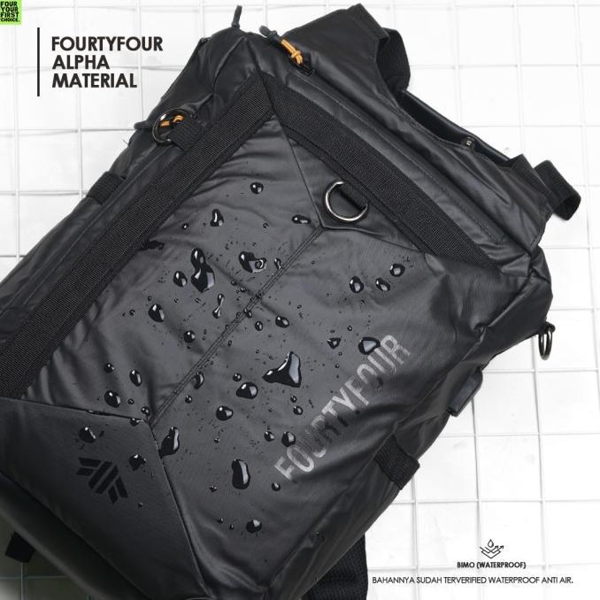 Tas Ransel Pria Fourtyfour Alpha Waterproof Premium Backpack Laptop