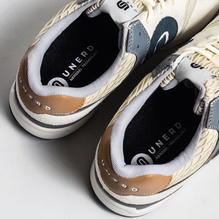Unerd - Sepatu Sneakers Unerd Dhigh Vintage White / Dhigh Panda Unisex Original Unerd Footwear Terla