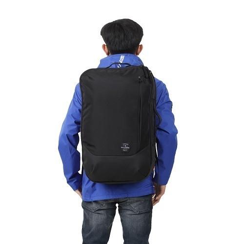 Tas Ransel Kalibre Aftershock 01 Backpack 34L Black 911314000 Original Travel Bag With Raincover 911
