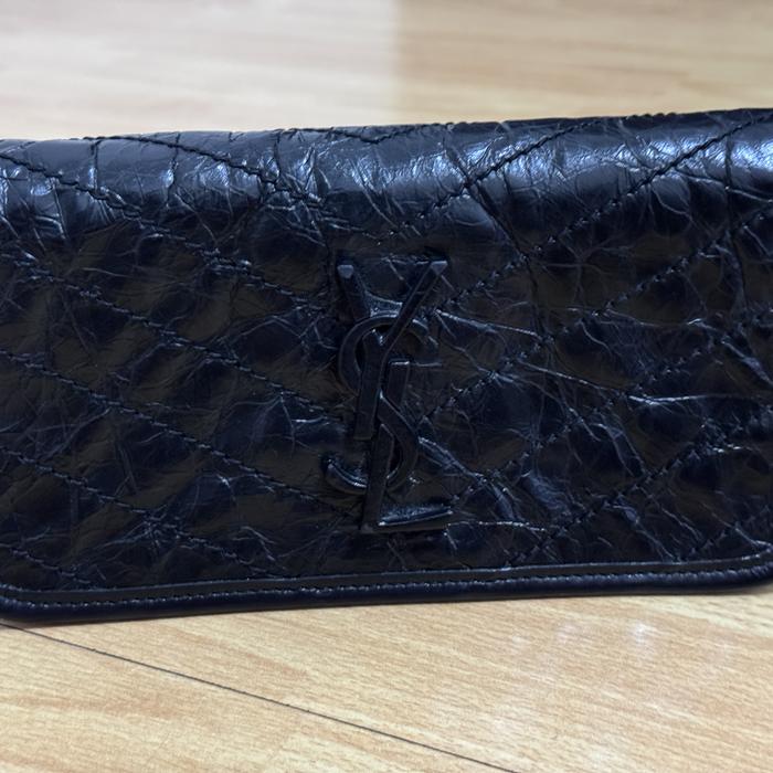 YSL Wallet crinkle leather Autentik 100% ORIGINAL