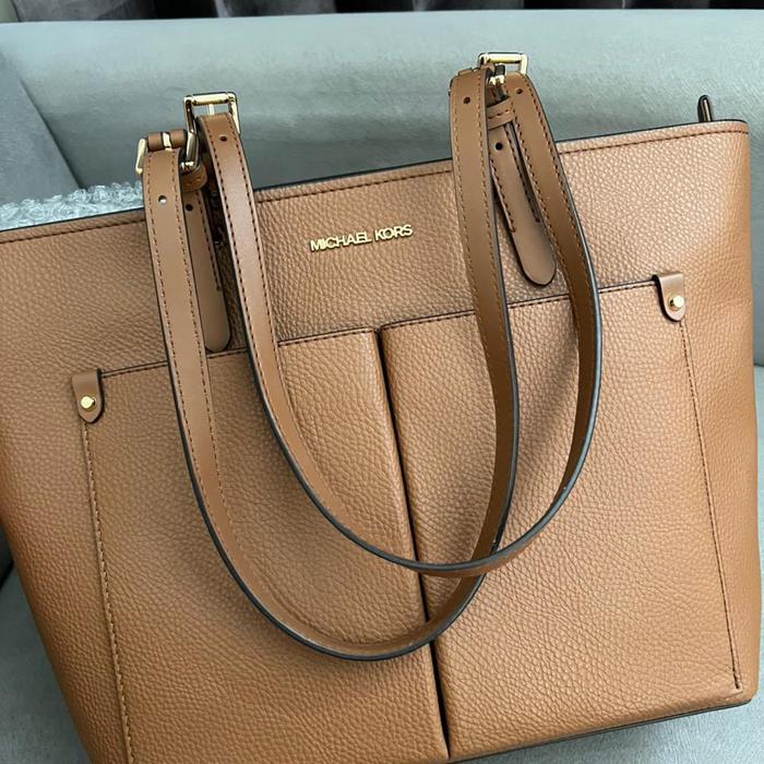 Tas MK tote jetset double pocket preloved