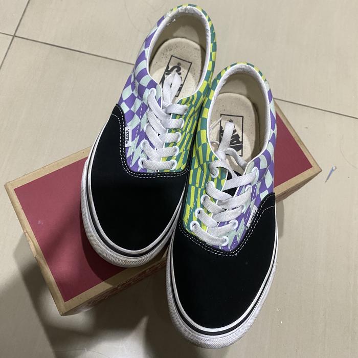 Vans Era Twist (Warp Checker) Black/Bay