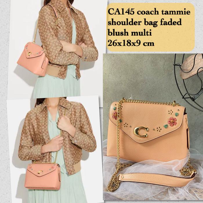 Tas wanita coch original tammie carryall blush multi