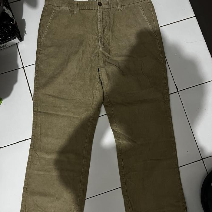 - Thrift - Preloved - celana curduroy pria