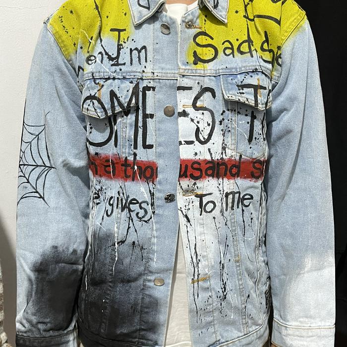 - Thrift - Preloved - jaket denim