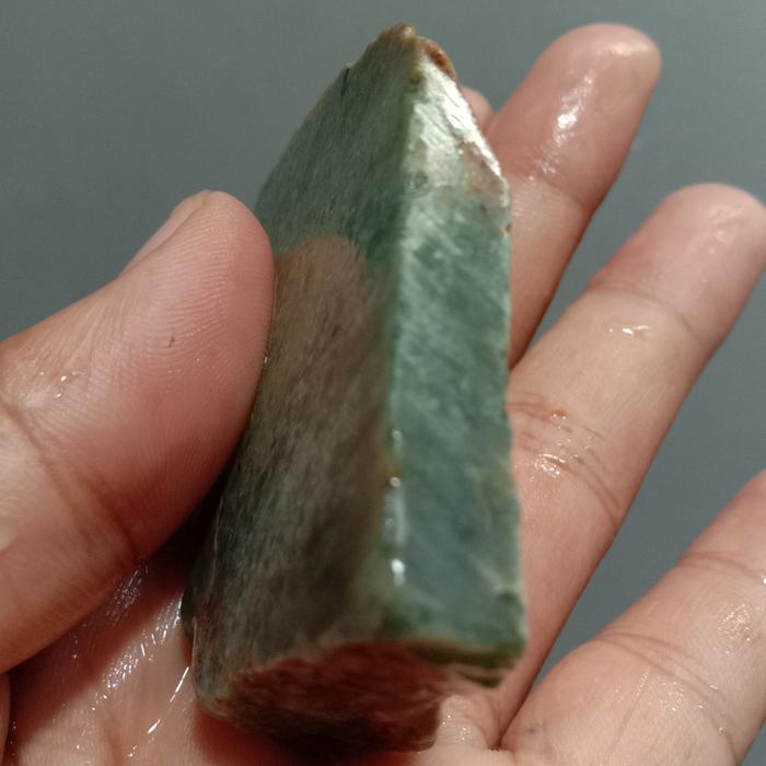 Rough Bahan Jadeite Jade Nabire Papua / Giok Nabire (03)