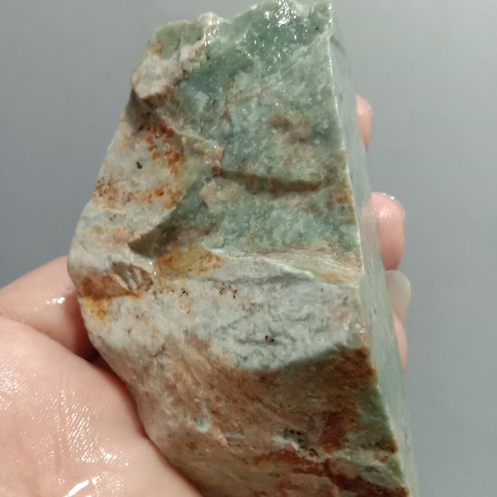 Rough Bahan Jadeite Jade Nabire Papua / Giok Nabire (01)