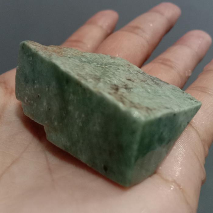 Rough Bahan Jadeite Jade Nabire Papua / Giok Nabire (04)