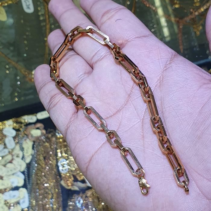 gelang kaki holo 750 kekar