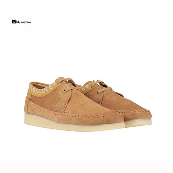 CLARKS ORIGINALS Tan Weaver Derbys Eur42.5