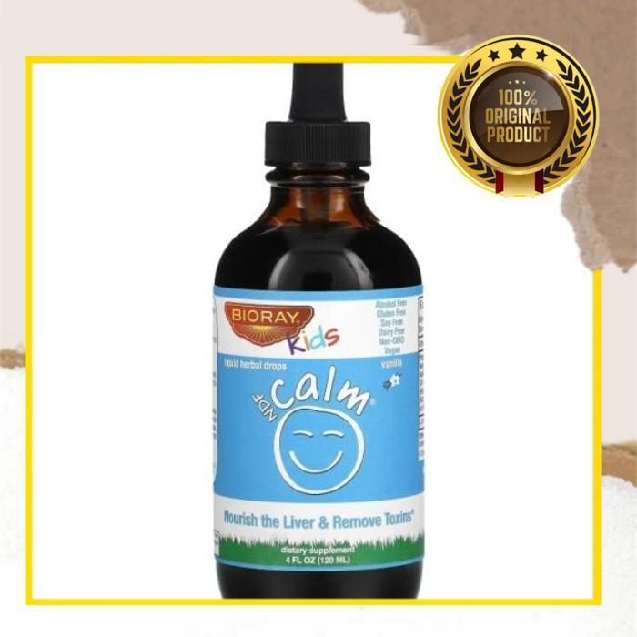 Bioray Kids Ndf Calm Vanilla 120Ml Original Produk