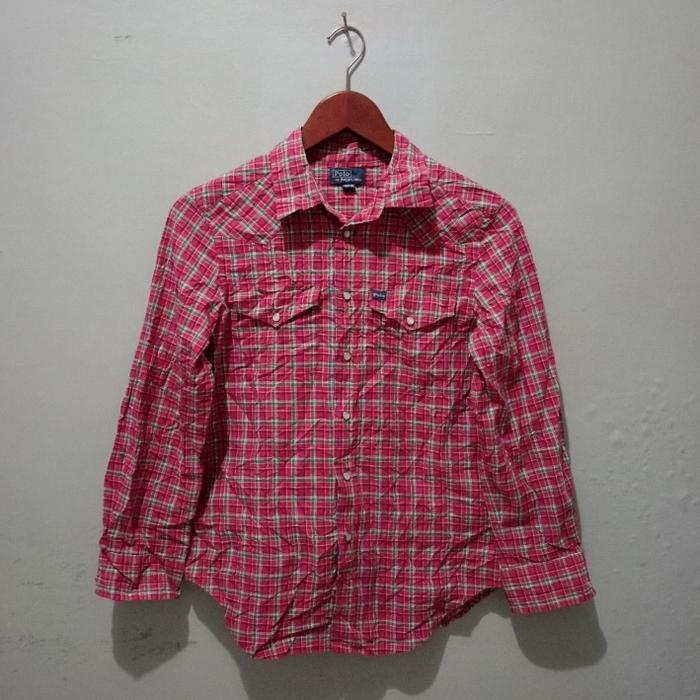 Polo by Ralph Lauren Youth Western Plaid Shirt