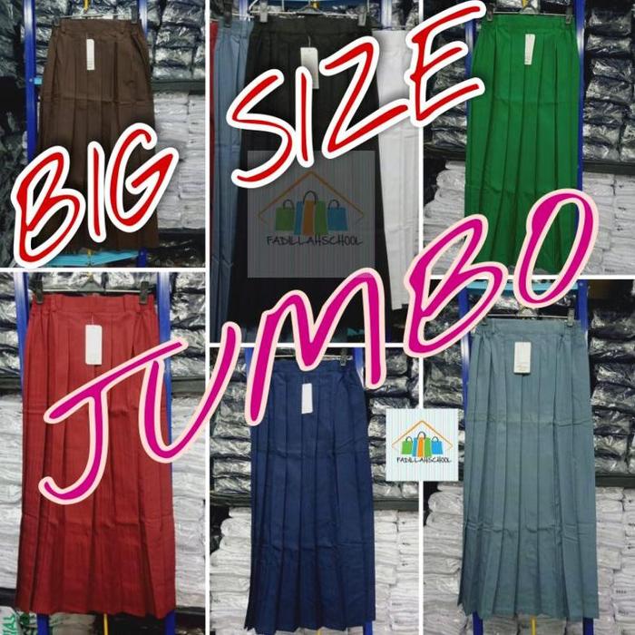 PL30 Rok Sekolah JUMBO SD SMP SMA Merah Abu Biru Putih Hitam Hijau Pramuka Seragam Sekolah Dewasa Or
