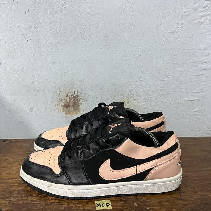 Sepatu second branded nika aj1 low crimson tint size 43