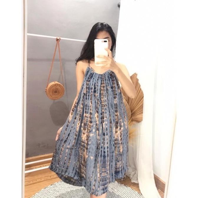 Daster Bali Lobek Pendek - Homedress Lekton Tali Kecil
