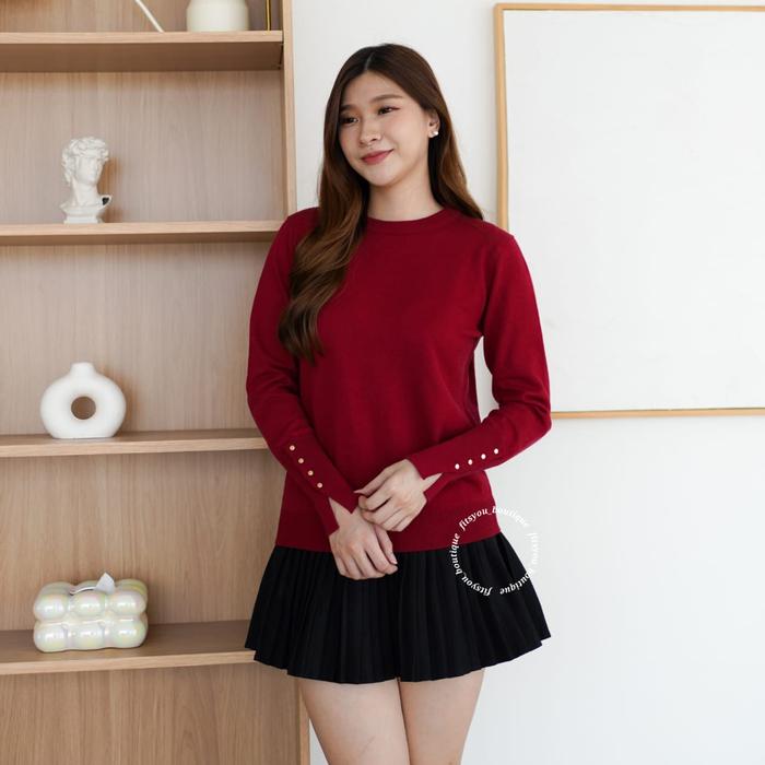 DANICA KNIT TOPS-ATASAN RAJUT WANITA