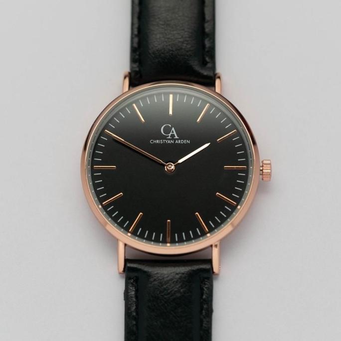 Victoria Pedia- Jam Tangan Kulit Couple Anti Air Christyan Arden Grand CA Classic Golden Rose Jam Ta