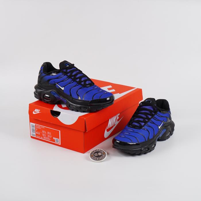 Sepatu Nike Air Max Plus Tn Black Racer Blue