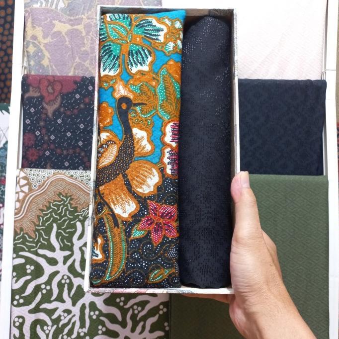 Kain bahan batik dobby/batik dobby premium/kain batik tulis-dobby