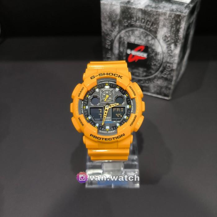 CASIO GSHOCK BUMBLEBEE GA 100A-9 / GA100A-9  ORIGINAL
