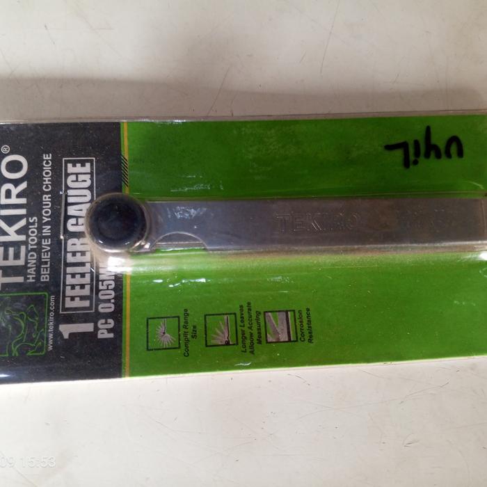 puler gauge merk tekiro alat ukur setelan kerenggangan klep kelep motor mobil puller feeler filer fu
