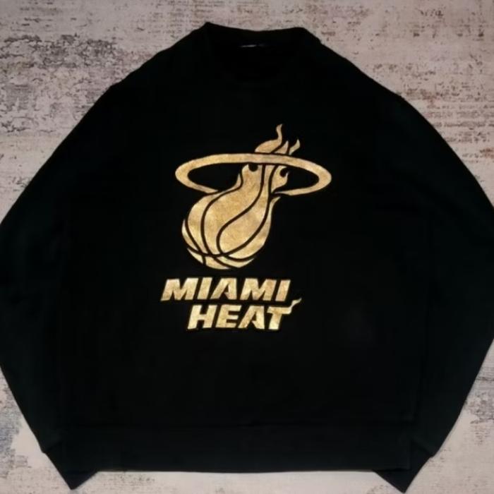 crewneck Nba miamy big logo bordir